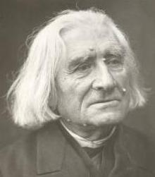 Liszt, Franz Komponist Portrait Bild 