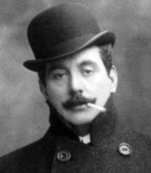 Puccini, Giacomo Komponist Portrait Bild  Puccini, Giacomo Komponist Portrait Bild