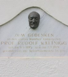 Kattnigg, Rudolf Komponist Portrait Bild Kattnigg, Rudolf Komponist Portrait Bild