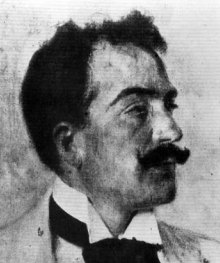 Giordano, Umberto Komponist Portrait Bild 