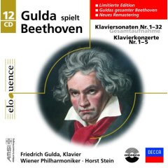 Gulda spielt Beethoven: Klaviersonaten 1-32 + Klavierkonzerte 1 - 5