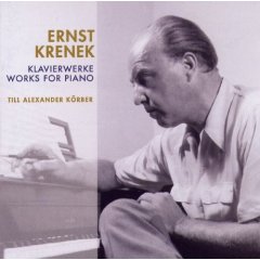 KRENEK: Works for Piano